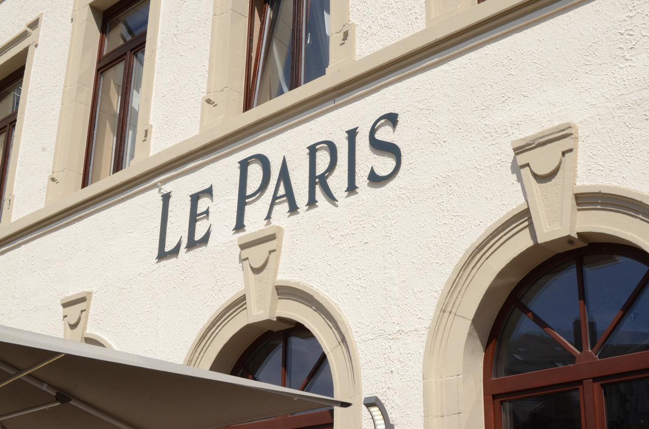 Hotel Restaurant Le Paris Mondorf-les-Bains Exterior foto
